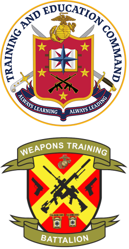 TECOM Logo and Weapons Training Battalion Logo